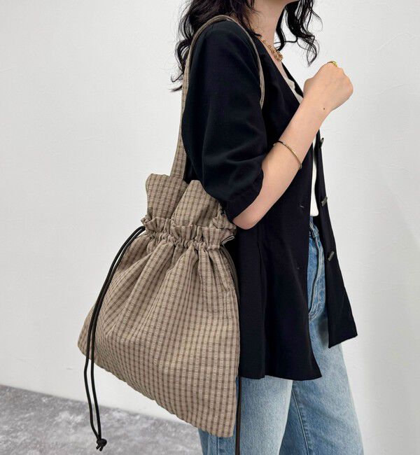 fredy emue「サッカーアウトポケットトートバッグ」|トートバッグ|ブラウン系その他