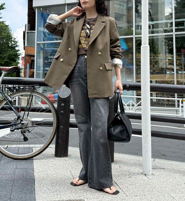 fredy emue「ダブルブレストジャケット」|テーラードジャケット|