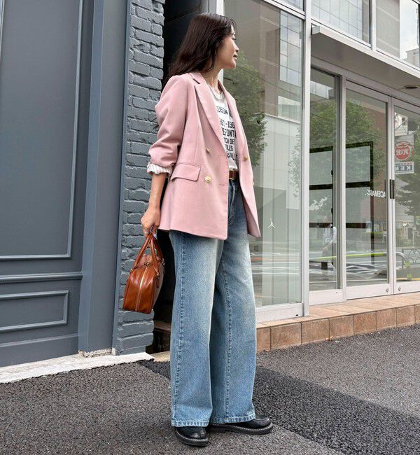 fredy emue「ダブルブレストジャケット」|テーラードジャケット|