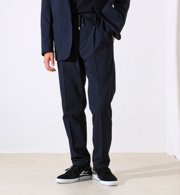 GLOSTER「【ビジカジ/セットアップ対応】GLOSTER イージーケアパンツ」|チノ|