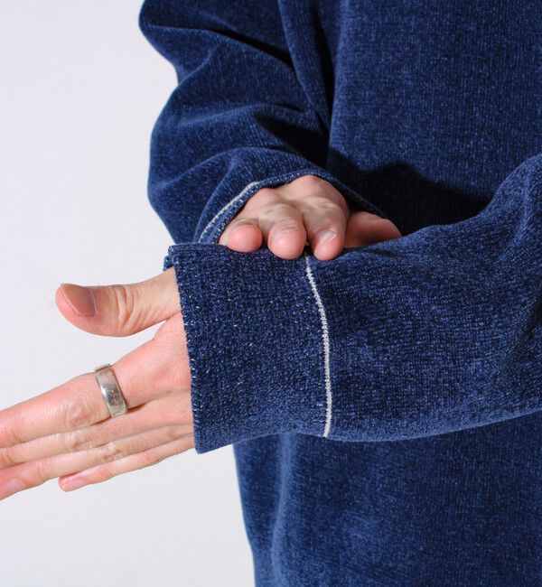 GLOSTER「【昨年人気アイテム再登場！チクチクしないニット】モールダブルフェイス プルオーバーニット」|ニット・セーター|