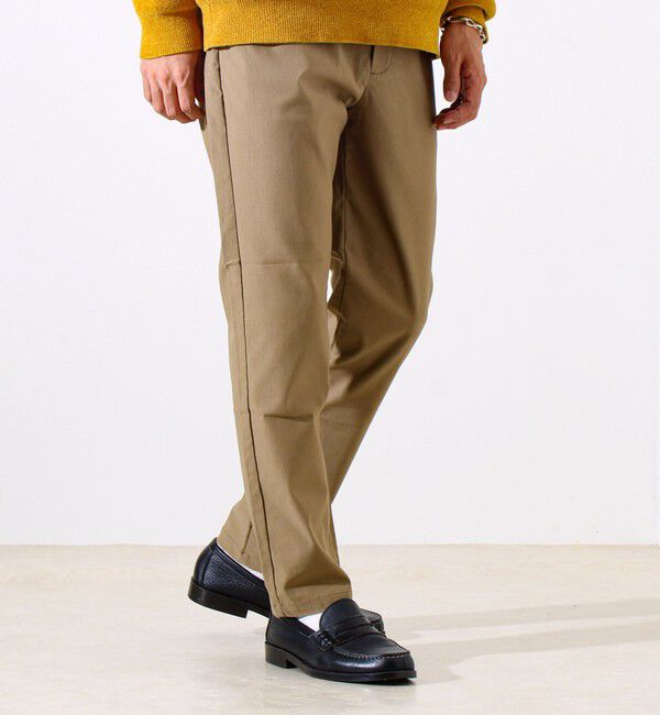 GLOSTER「【大人の美脚パンツ/S～XL展開】ミラクルストレッチ イージーパンツ」|チノ|