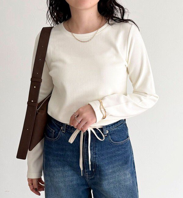 fredy emue「起毛テレココンパクトプルオーバー」|Tシャツ・カットソー|