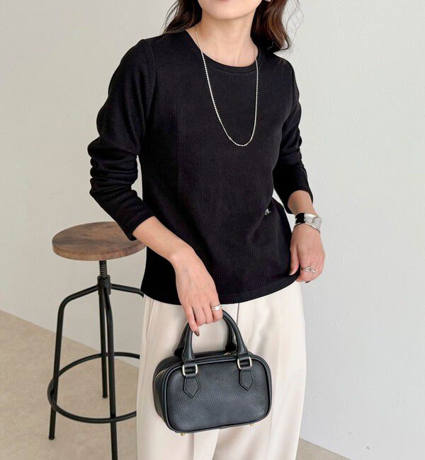 fredy emue「起毛テレココンパクトプルオーバー」|Tシャツ・カットソー|