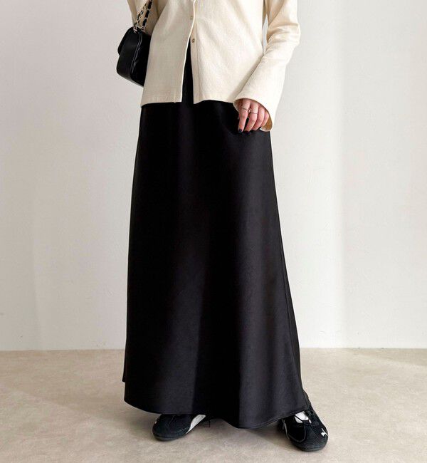 fredy emue「ヘビーサテンバイアススカート」|スカート|