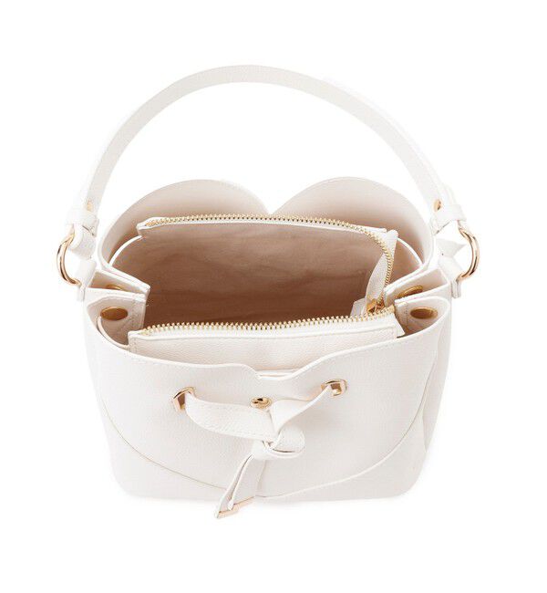 VIS「【累計4万点突破】【2WAY】ハートカットバッグ/追加」|ショルダー・メッセンジャー|