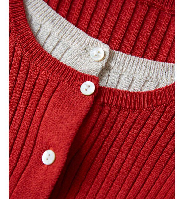 VIS「【WEB限定】フェイクレイヤードカーディガン(マルチWAY)」|カーディガン|