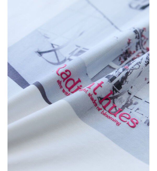 VIS「フォト＆ロゴアソートロングスリーブTシャツ」|Tシャツ・カットソー|