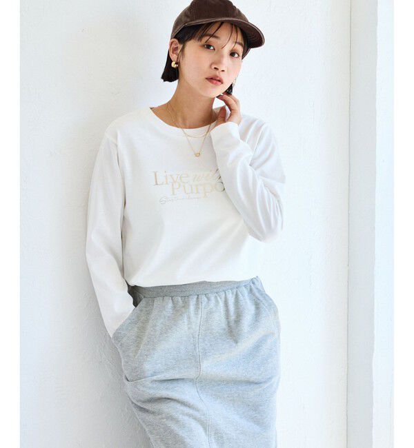 VIS「フォト＆ロゴアソートロングスリーブTシャツ」|Tシャツ・カットソー|