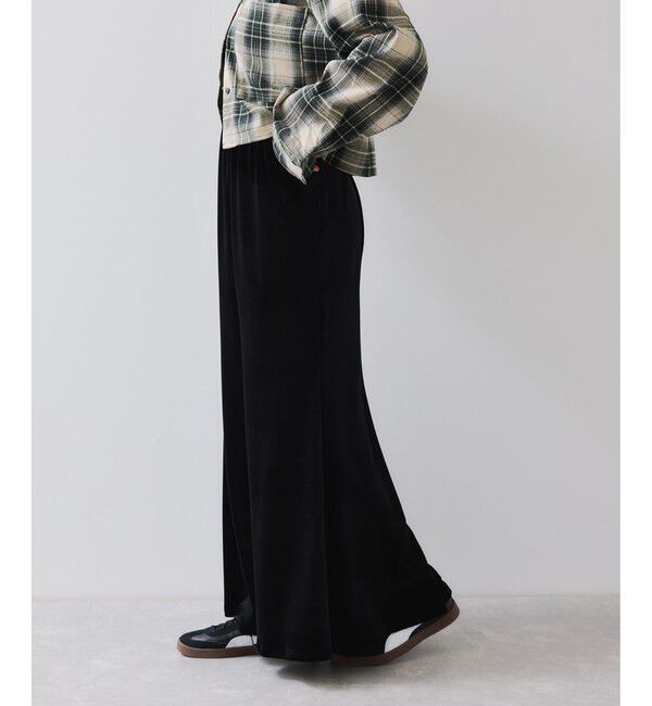 VIS「ベロアナロースカート」|スカート|