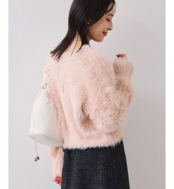 VIS「ラビットライクVネックカーディガン/イージーケア・WEB限定カラー」|カーディガン|