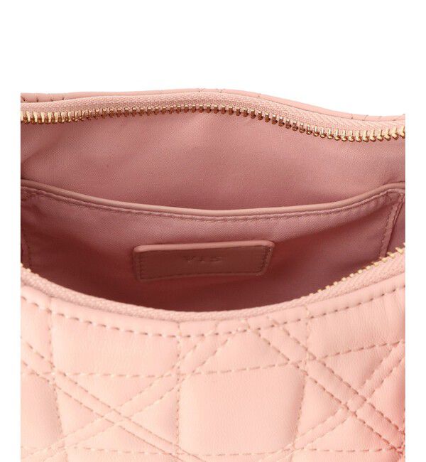 VIS「ハートチャーム付き2WAYキルトバッグ」|ハンドバッグ|