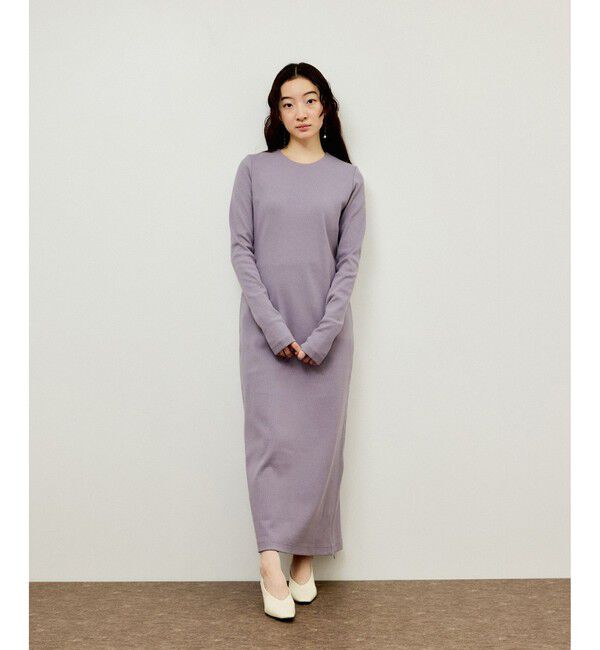 ADAM ET ROPE'「BOTANICAL DYED  DRESS	」|ワンピース|
