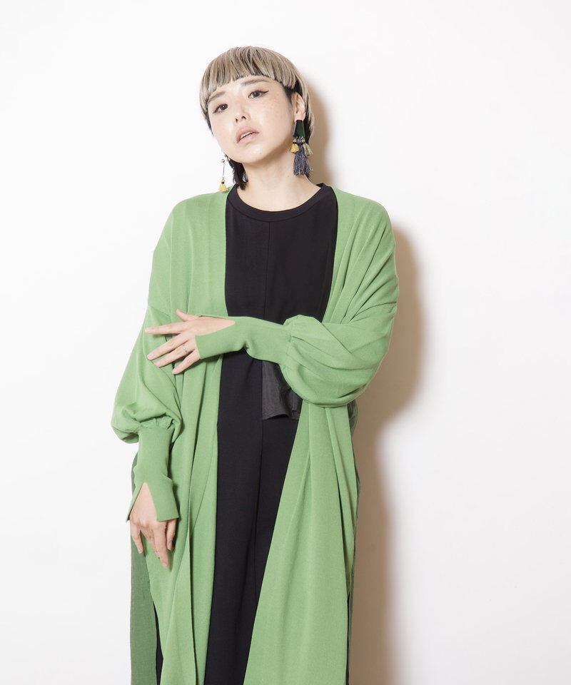  「切替ニットカーディガン」|ニット・セーター|