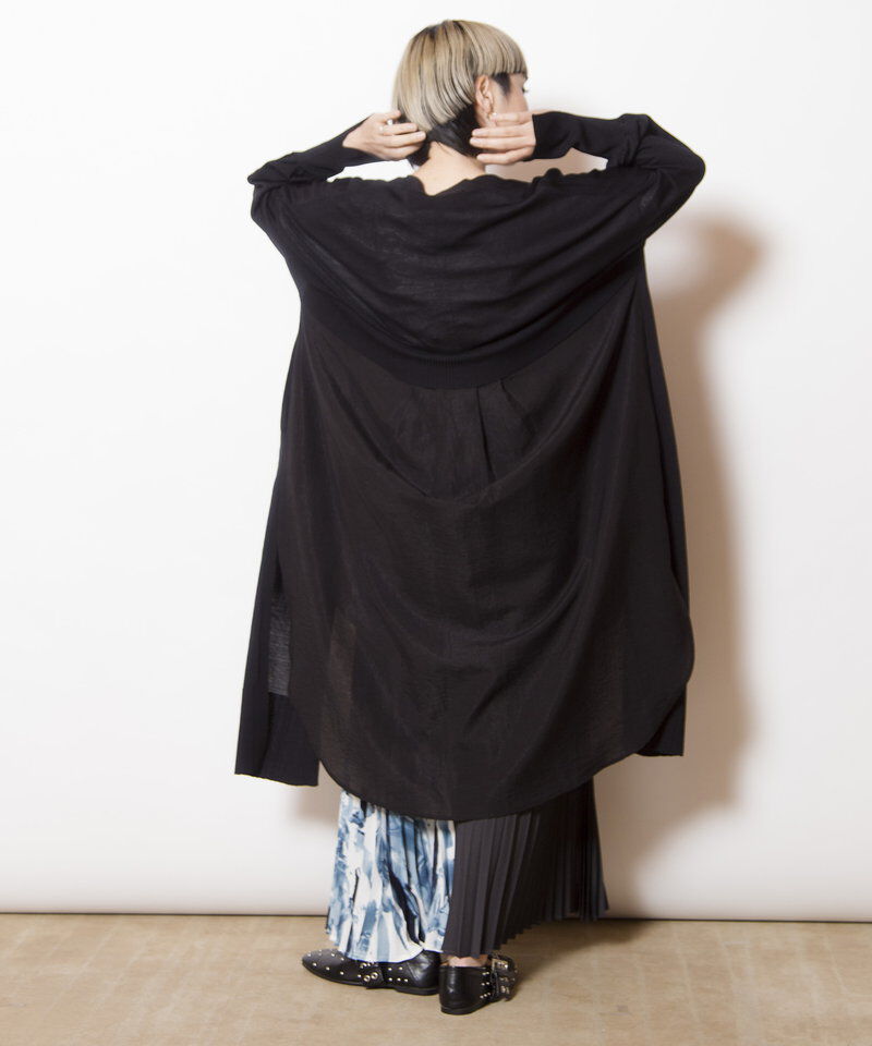  「切替ニットカーディガン」|ニット・セーター|