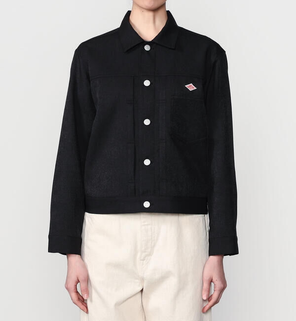 DANTON「DANTON | ガルゼ シャツブルゾン WOMEN」|テーラードジャケット|