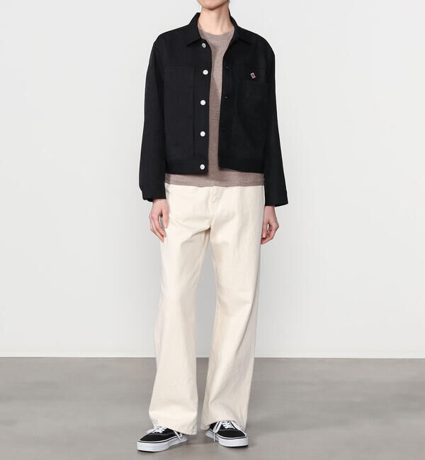 DANTON「DANTON | ガルゼ シャツブルゾン WOMEN」|テーラードジャケット|