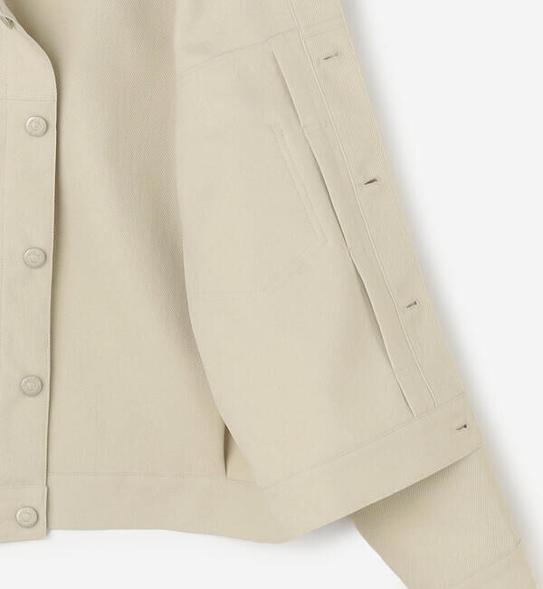 DANTON「DANTON | ガルゼ シャツブルゾン WOMEN」|テーラードジャケット|