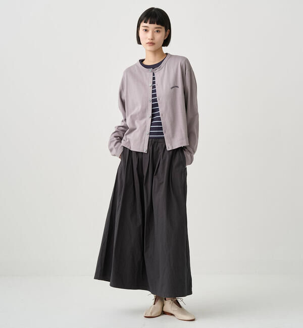 ORCIVAL「ORCIVAL | コットンナイロン シースルー 長袖クルーネックカーディガン WOMEN」|カーディガン|