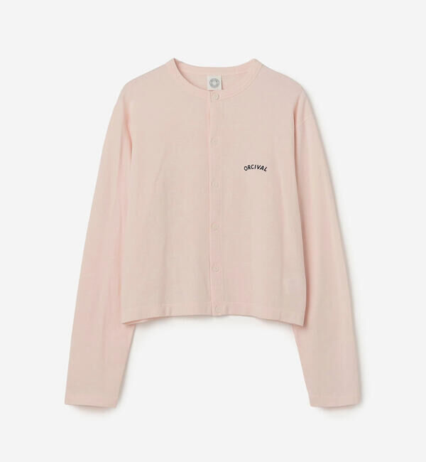 ORCIVAL「ORCIVAL | コットンナイロン シースルー 長袖クルーネックカーディガン WOMEN」|カーディガン|