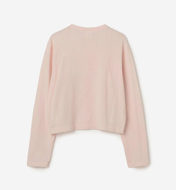 ORCIVAL「ORCIVAL | コットンナイロン シースルー 長袖クルーネックカーディガン WOMEN」|カーディガン|