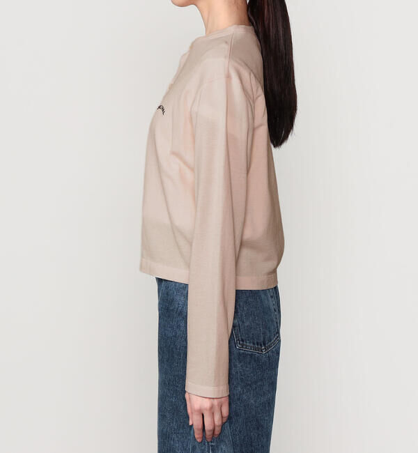 ORCIVAL「ORCIVAL | コットンナイロン シースルー 長袖クルーネックカーディガン WOMEN」|カーディガン|