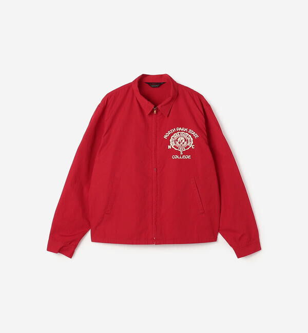  「WHITESVILLE | コットンポプリン スポーツジャケット MEN」|テーラードジャケット|RED