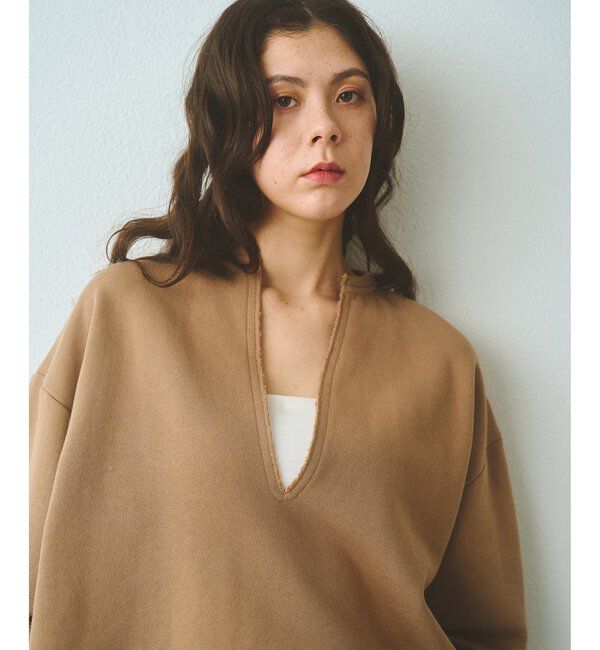  「スウェットVネックプルオーバー２」|Tシャツ・カットソー|