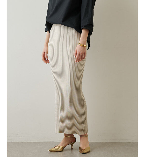  「ニットフィットスカート」|スカート|