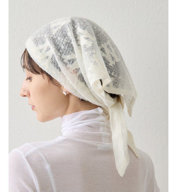  「ジャガードスカーフ」|マフラー|