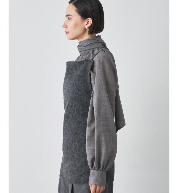  「ウールピケトップ」|シャツ・ブラウス|