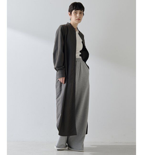  「ナイロンシャツドレス」|ワンピース|