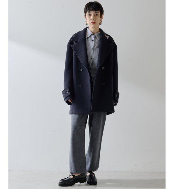 THE PAUSE「【THE PAUSE】ストライプシェイプシャツ」|シャツ・ブラウス|