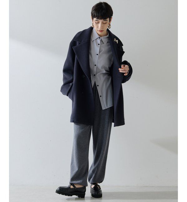 THE PAUSE「【THE PAUSE】ストライプシェイプシャツ」|シャツ・ブラウス|