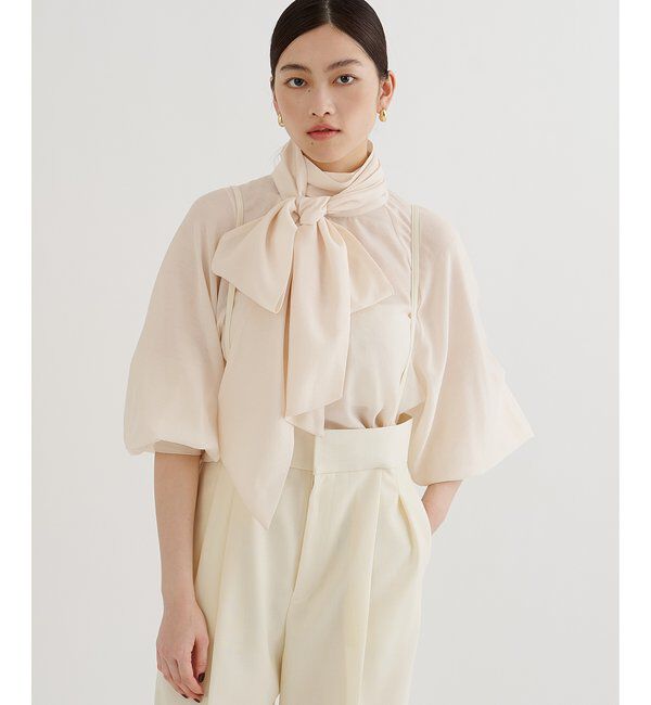  「シフォンボウタイブラウス」|シャツ・ブラウス|