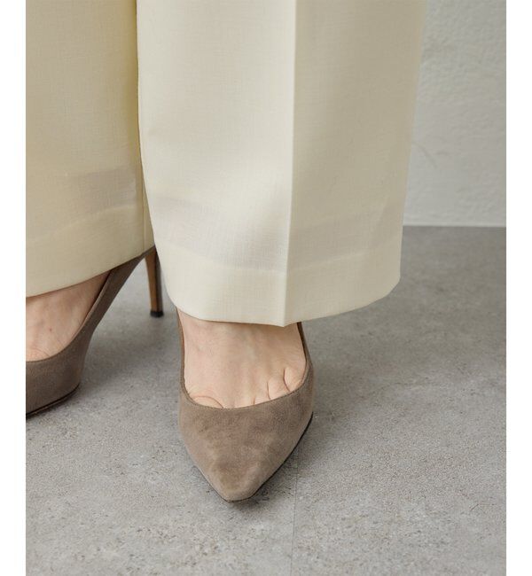  「ハイウエストタックパンツ」|チノ|