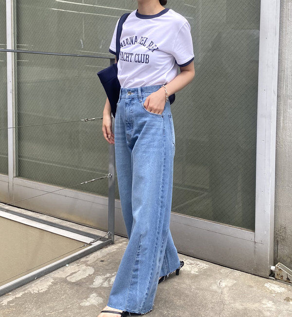  「【累計販売2.５万本】ブルージュデニム」|デニム|