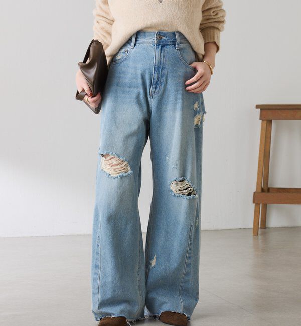  「【累計販売2.５万本】ブルージュデニム」|デニム|ブルーその他1