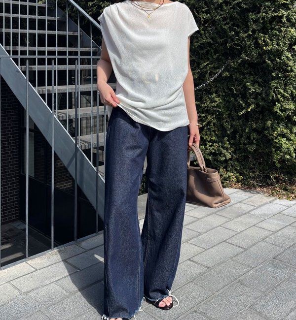  「【累計販売2.５万本】ブルージュデニム」|デニム|