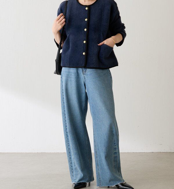  「ミニシャギーカーディガン」|ニット・セーター|