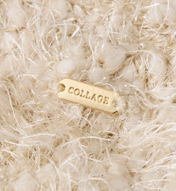  「ビーンズヤーンVネックニット」|ニット・セーター|