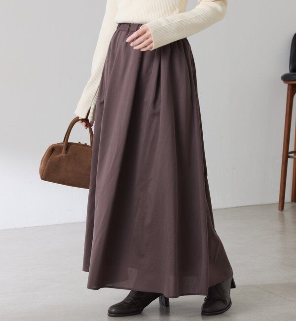  「タックフレアーシアースカート」|スカート|