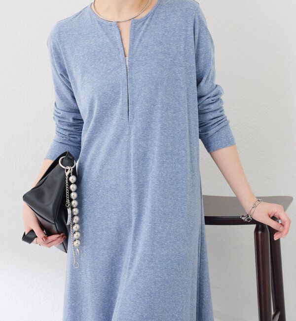  「ネップ調カットワンピース」|ワンピース|