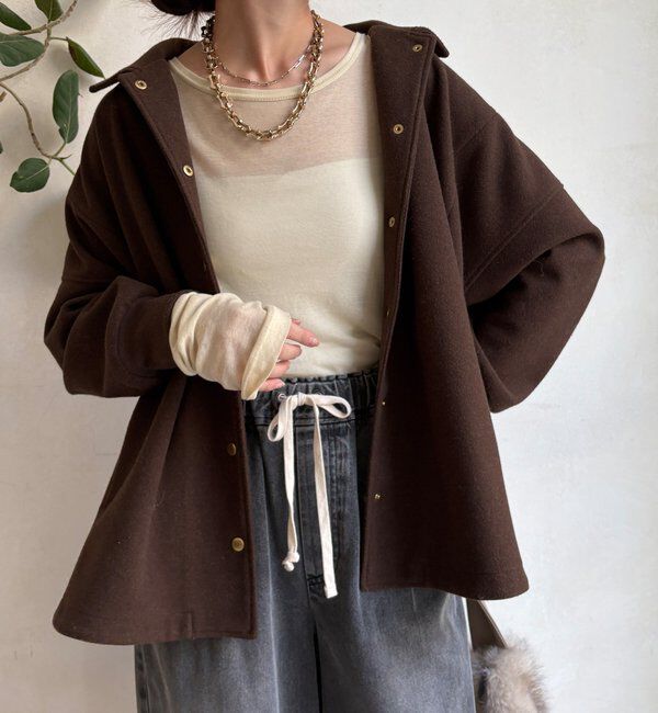  「【新色追加】コットンシアーTEE」|Tシャツ・カットソー|