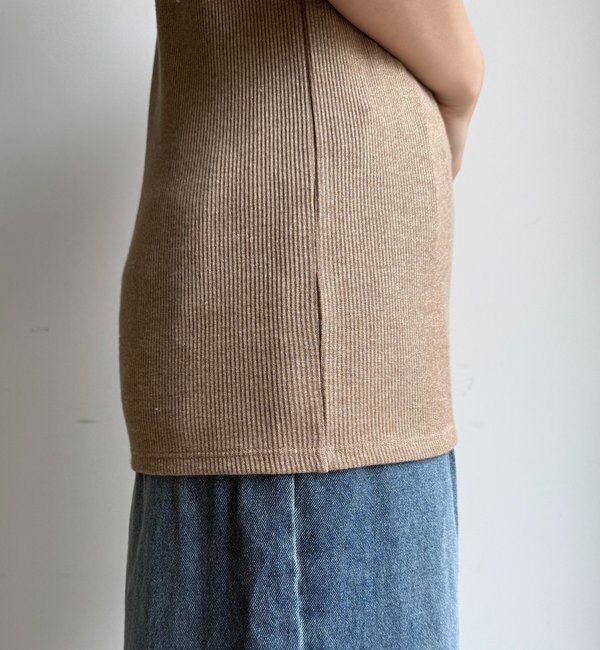  「【新色追加/インフルエンサーSAKURA企画】ラメスウェットタンクセット」|Tシャツ・カットソー|