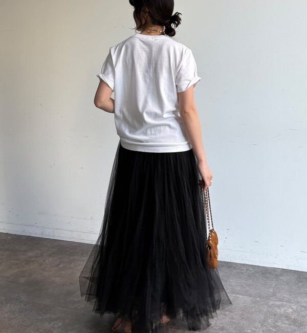  「ダブルチュールスカート」|スカート|