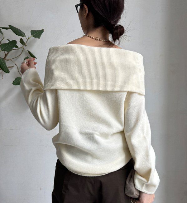  「オフタートルプルオーバー」|ニット・セーター|