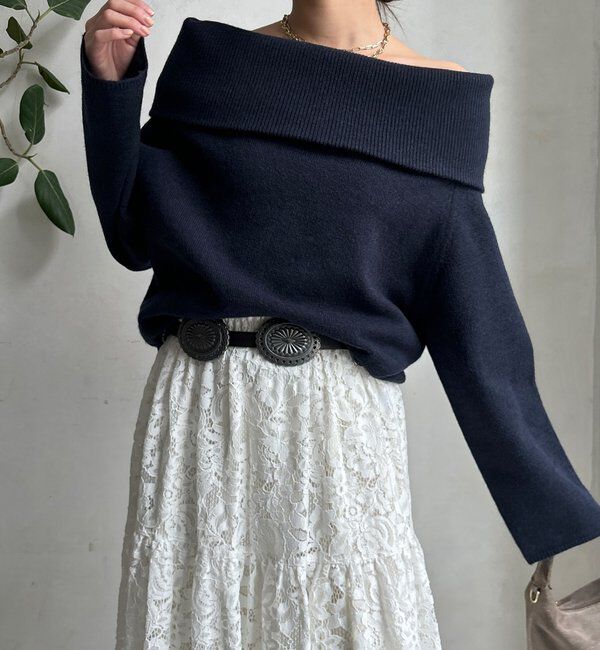  「オフタートルプルオーバー」|ニット・セーター|