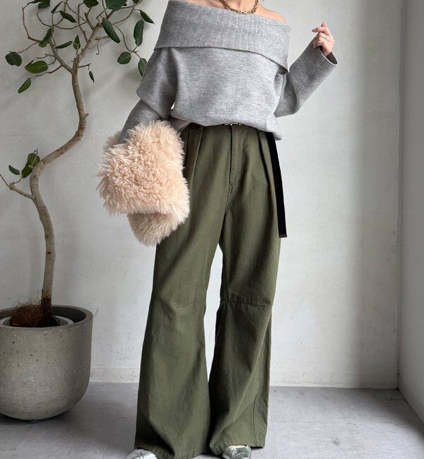  「オフタートルプルオーバー」|ニット・セーター|