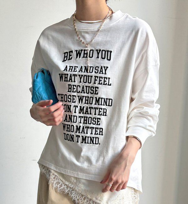  「【WEB限定】コットンロゴTEE」|Tシャツ・カットソー|